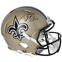 DREW BREES AUTOGRAPHED SPEED PRO HELMET 202//202